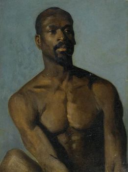 Alboury Ndiaye (Frank Buchser - Il negro